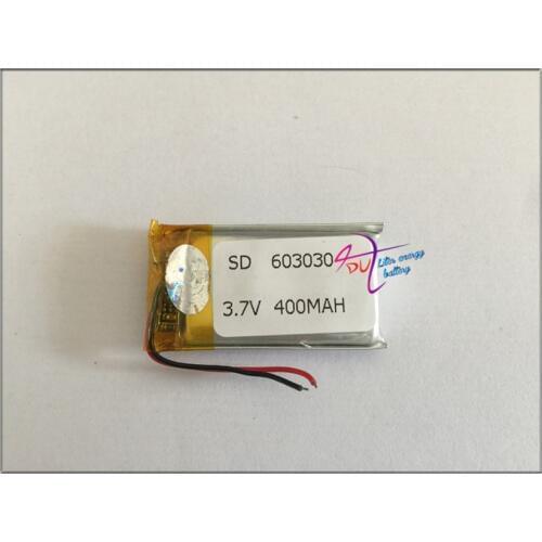 603030 solar battery 3.7V Bluetooth cell reserve battery data