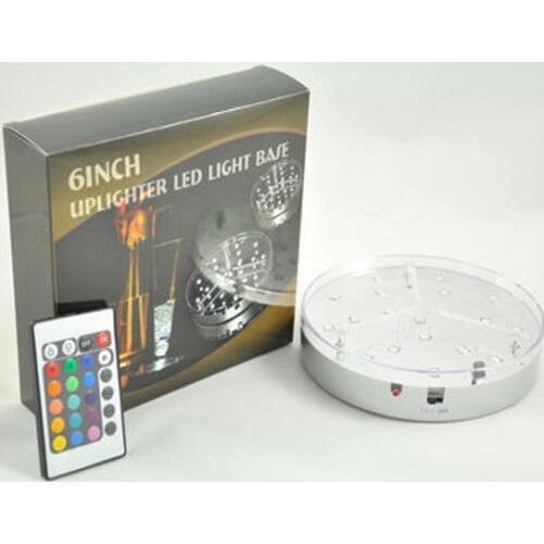 Free shipping 20 pieces/lot 6inch LED vase base light for wedding party decoration table Candelabra