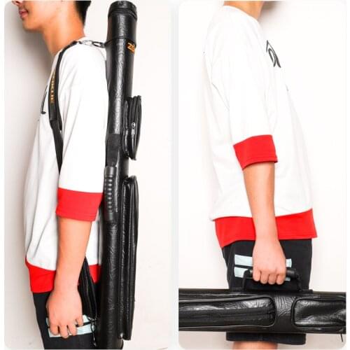 Billiard Pool Cue Case High Quality Billiards Pool Cue Cases 4 Holes 4 Holes (2 Shaft+2 Butt) Billiard Bag