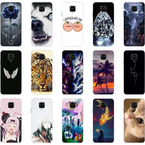 For xiaomi Redmi Note 9 Case cover Silicon Soft TPU cover For xiaomi Redmi Note 9S bumper on Redmi Note 9 Pro phone Funda cute 8
