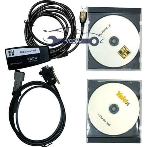 For Yale/Hyster PC Service Tool Ifak CAN USB Interfac 2018 V4.91 diagnositc tool for Yale and Hyster
