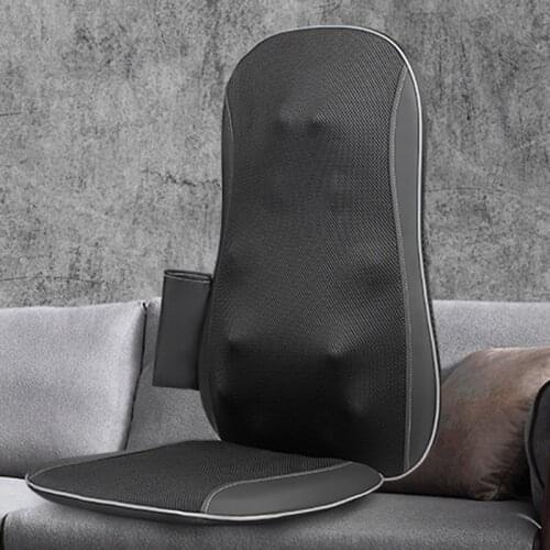 Electric Kneading Back Neck And Shoulder Massager Muscle Pain Relief Electric Shiatsu Belt Massage cushion