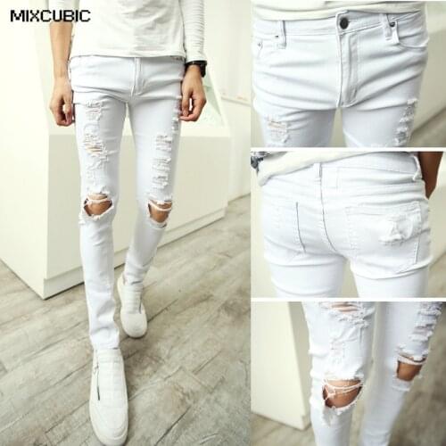 MIXCUBIC Mens Autumn Jeans