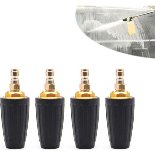 1Pc Car Washer High Pressure Washer Rotating Turbo Nozzle Spray Tip Aperture 025 030 035 040 Car maintenance accessories New