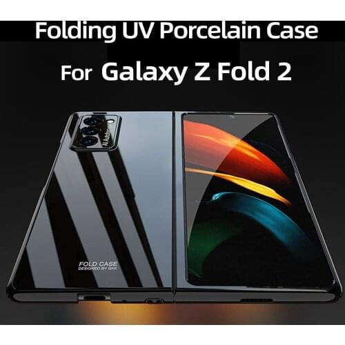 Original For Galaxy Z Fold 3 Case Full Protection Flip PC Cover For Galaxy Z Fold 2 5G Case Coque case