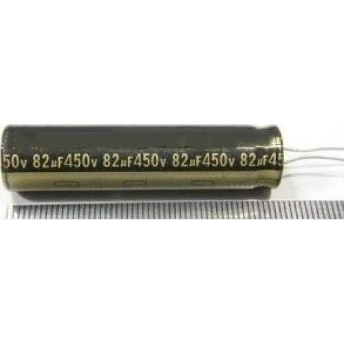 Free shipping Original 450V82UF 82UF450V 82UF 450V 12*50mm Electrolytic capacitor For LCD TV 50pcs/lot