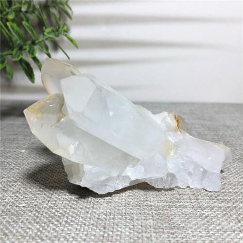 Natural Quartz Crystal Rainbow Titanium Cluster Mineral Specimen HOT Selling Novelty Healing Home Furnishing Decoration Gift