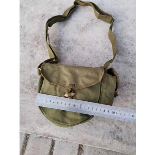Collect Orginal Surplus Military Vietnam War Chinese 7.62 Military Type 56 Drum Mag Pouch