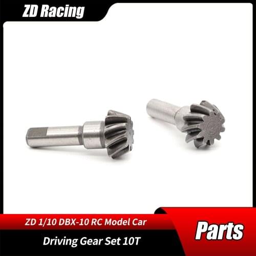 ZD Racing DBX-10 Desert Buggy Off-Road Vehicle Refit Parts 7502 Driving Gear Set 10T for 1/10 RC Model Car Accessories