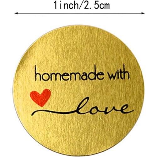 1inch 50-500pcs Labels Hot round gold foil thank you for purchasing sticker pack sticker gift package Stationery Sticker