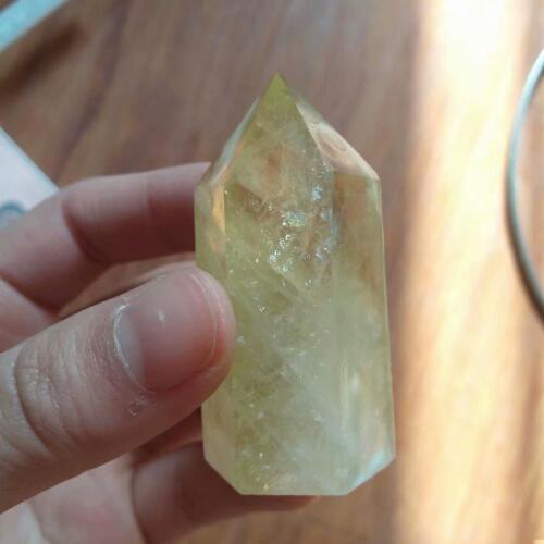 1pc 50g 100% Natural crytsal point citrine wand for healing for gifts