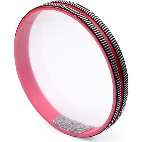 10 Inch Ocean Drum Wooden Handheld Sea Wave Drum Percussion Drum Gentle Sea Sound Musical Toy for Children