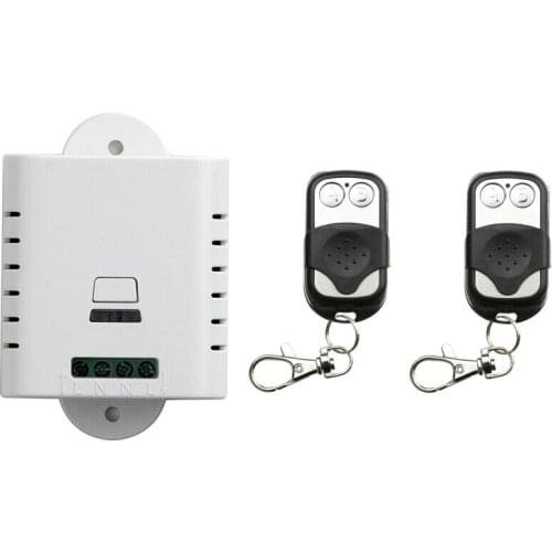 1CH RF wireless light remote control switch 85V 110V 120V 220V 250V 1* receiver+2* transmitter plsh cover waterproof