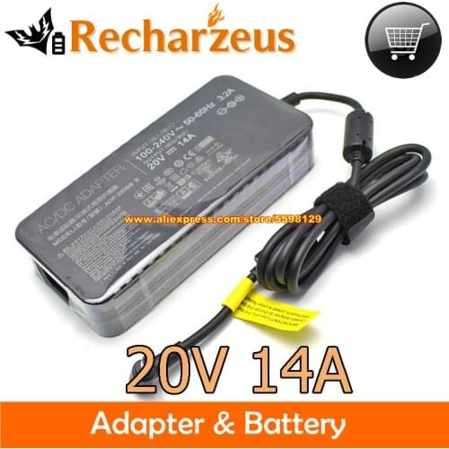 For G703GI G703GS W590G6T G532lWS GL702ZC G703GX W730G Adapter 0A001-00610500 ADP-280BB B 0A001-008001 20V 14A 280W Power Supply