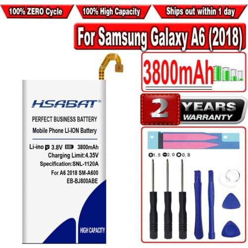 HSABAT Samsung Galaxy J6 2018 Batteries China
