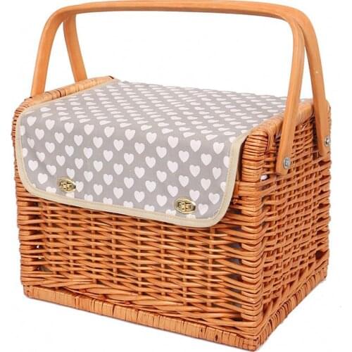 Household Customized Rattan Picnic Basket Supplier Wholesale Basket
