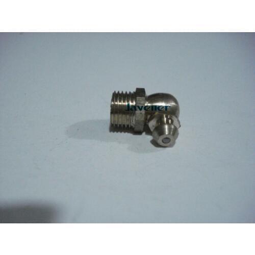 LOT 10 M8x1.25mm Metric male Thread 90 degrees Brass Grease Zerk Nipple Fitting For machine tool greaseing accessory