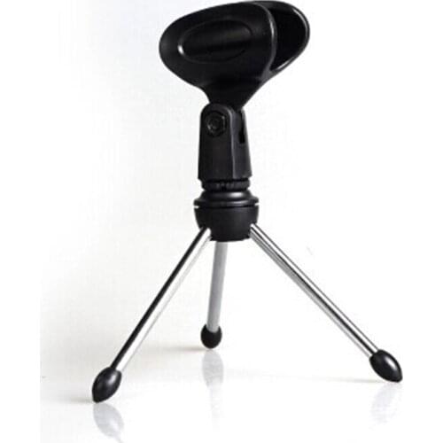 Desktop treppiede pieghevole asta del mic stand regolabile in plastica per sm 57 58 sm57 beta 58a 87a microphone stand