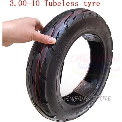 NEWEST High-quality 3.00-10 Electric tricycle motorcycle vacuum tires 300-10 battery car Tubeless tyres