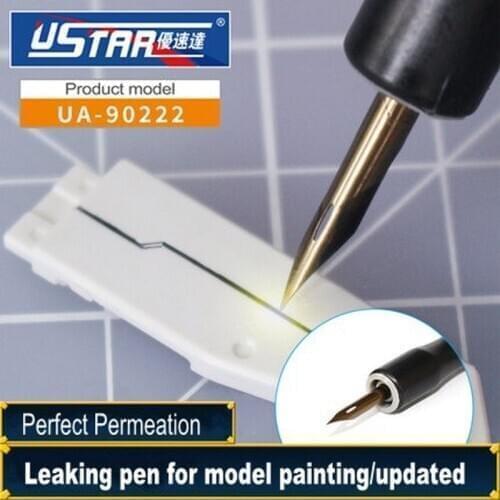 Ustar Permeation Pen leaking Pen for Panel Line Hobby Gundam Modeler Military Model DIY Assembly Model Painting Tools 90222