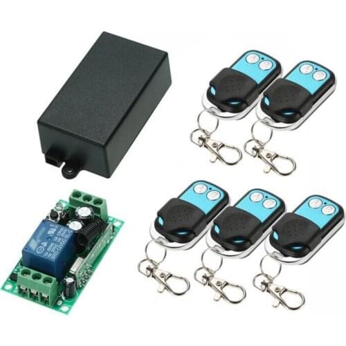 UniversaDC 12 v 1 channal wireless remote control switch 315MHZ/433MHZ receiver transmitter light/ window /lamp