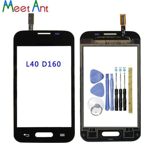High Quality 3.5" For LG Series III L40 D160 and L40 Dual D170 Touch Screen Digitizer Sensor Outer Glass Lens Panel+Tracking