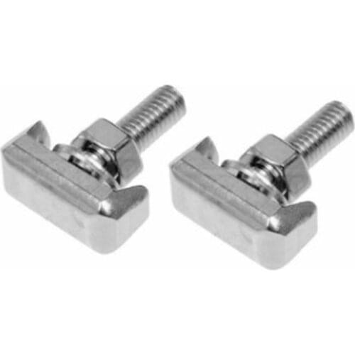 2pcs Battery Cable Terminal Connectors Car T-Bolt Replace 19116852 Stainless