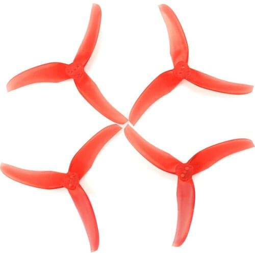 4 Pairs Emax Avan Scimitar 3528 3.5x2.8x3 3.5 Inch 3-Blade Propeller w/ 1.5mm Hole for Babyhawk II HD FPV Racing Drone RC Parts