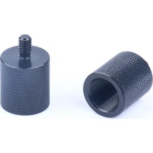 Aluminum Alloy 5/8 to 1/4 Adapter Screws Microphone Bracket Conversion Level Three Tripod Adapter Mic Converter