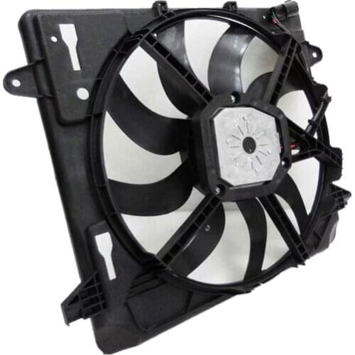 Car Radiator Cooling Fan For Jeep Wrangler JK 2.8TD Sahara 2007-2017 ENS Engine 68039595AA Auto Coolant Replacement Parts