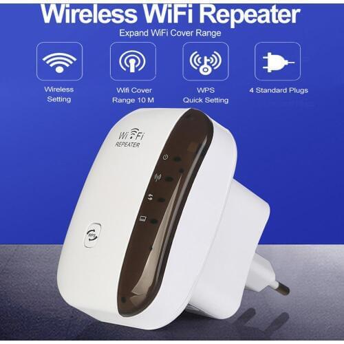 Wireless WiFi Repeater Extender 300Mbps Wi-Fi Amplifier 802.11N/B/G Booster Repetidor Wi fi Reapeter Access Point US/UK/EU/AU