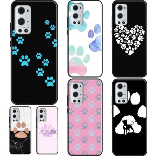 Cat Dog Paw Design For OPPO Realme GT Neo C3 C11 Q3 6 7 8 Pro Case For OnePlus 8 Pro Nord 9R 8T 9 Pro Cover