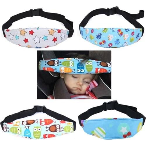 Baby Car Safety Seat Children Fixing Strap Sleep Positioner Toddler Head Support Fixinng Band Adjustable Fastening Belt For Kids