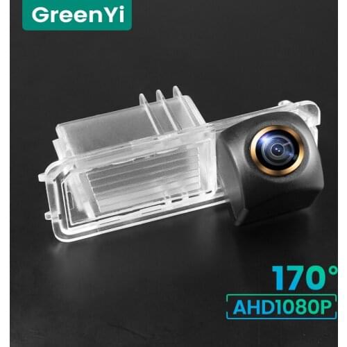 GreenYi 1080P HD 170° Car Rear View Camera For VW Volkswagen Polo V (6R) Golf 6 VI Passat CC Night Vision Reverse Vehicle AHD
