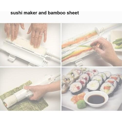 Sushi maker + bamboo sheet
