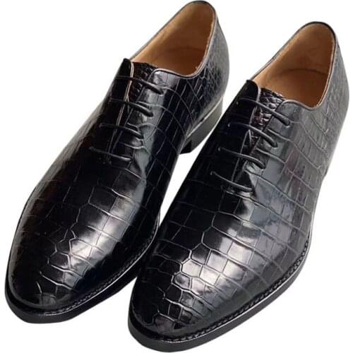 YL0072 Crocodile Quality Luxury Mens Casual Shoes Famous Brands High Quality New Style Fashionable Mens Shoes