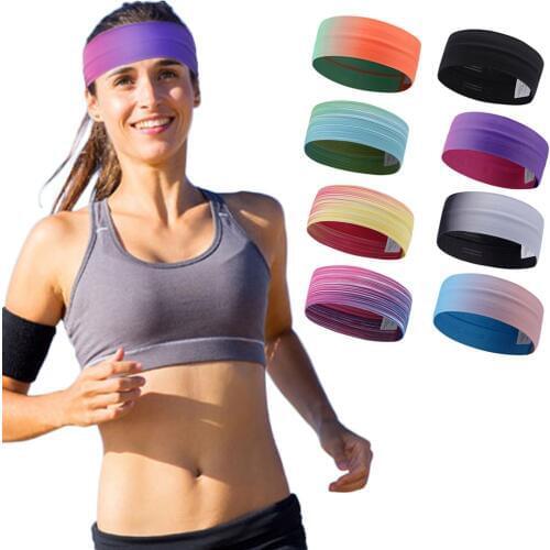 Non Slip Sweatbands Headband Grip Tennis For Yoga Basketball Running Sport Athletic Running Sports Sweat Head Hair Sweatband
