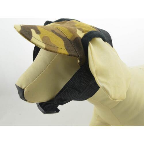 2016 new dogs cats fashion camouflage sun hat doggy baseball cap puppy hats grooming pet dog cat caps accessories 1pcs S M L