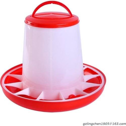 P8DE Hanging Chick Feeder Durable Automatic Poultry Food Dispenser for Chicken