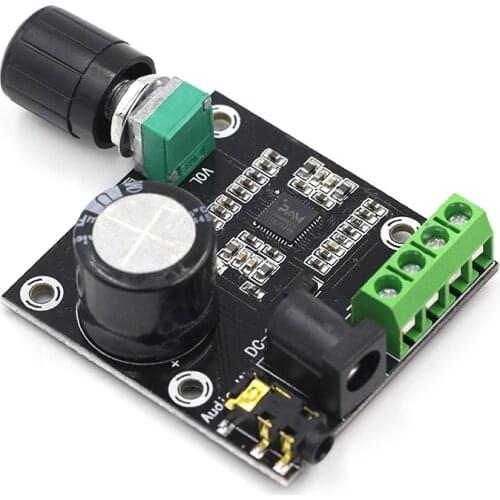 2 X 15W PAM8610 Class D Digital Dual Power Audio Amplifier Board 12V Amplifier Stereo Board Amplificador Audio Home Theater