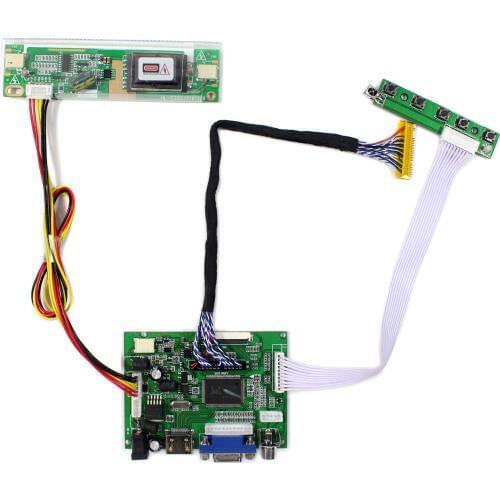 HD MI VGA 2AV LCD Controller Board For 15.4" TX39D30VC1GAA 1280x800 LCD Display