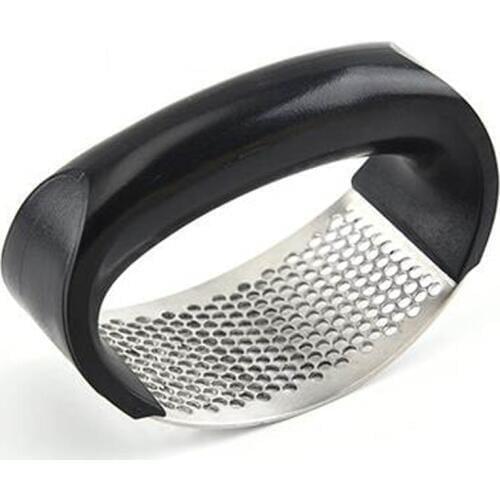 Garlic Presses Stainless Steel Ginger Crusher Kitchen Gadgets Cooking Accessories Fruit Vegetable Tools Portable Manual