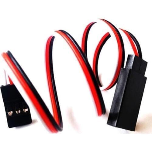 RC 3Pcs 10cm Male to Male JR Plug Servo Extension Lead Wire Cable for RC Quadcopter Airplane