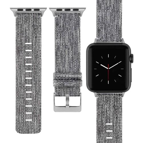 Nylon correa for apple watch 44mm 40mm 42mm 38mm band series 6 5 4 3 strap for iwatch se bracelet men and womenreplacement bands