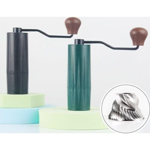 Manual Coffee Grinder Stainless Steel Burr Grinder Conical Coffee Bean Miller Manual Coffee Milling machine