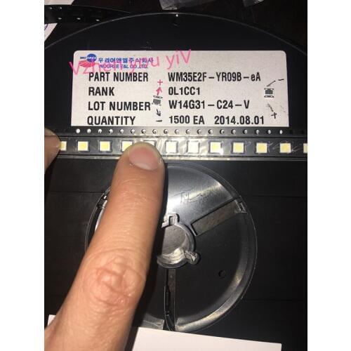 700 PCS NEW AND ORIGIN FOR WOOREE LED Backlight 2W 6V wooree 3535 150LM Cool white WM35E2F-YR09B-eA LCD Backlight for TV