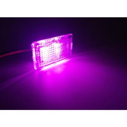 U2JA Car Tail Box Lamp Colored Frunk Area Light Easy Installation Parts Compatible with Model X S 3