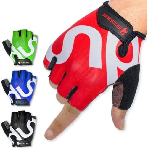 2021 Boodun Cycling Gloves Half Finger Men Women Child Summer Bicycle Gloves MTB Mountain Sports Bike Gloves Mittens