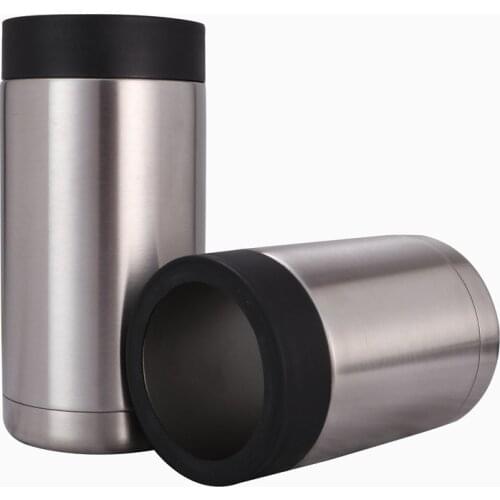 12oz 16oz 20oz Double Wall Insulated Stainless Steel Can Cooler Beer Holder