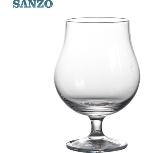 2 packs, artificial blown gifts, creative, short-legged glass beer mug 600025